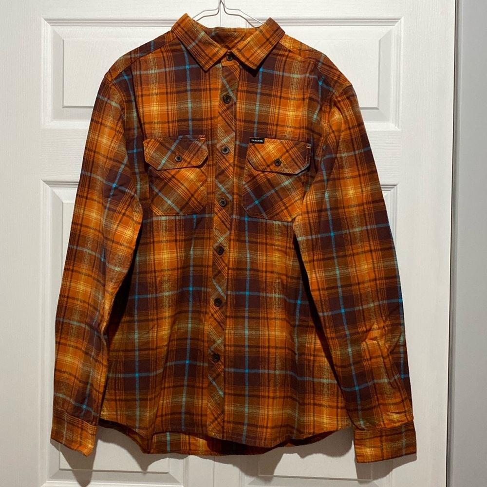 Dakine Men's Long sleeve Flannel shirt size L